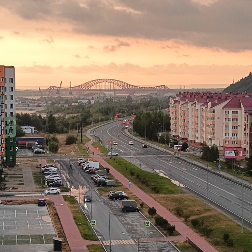 Фотография "Красный дракон" на закате | Надежда Васильевна Чалкина