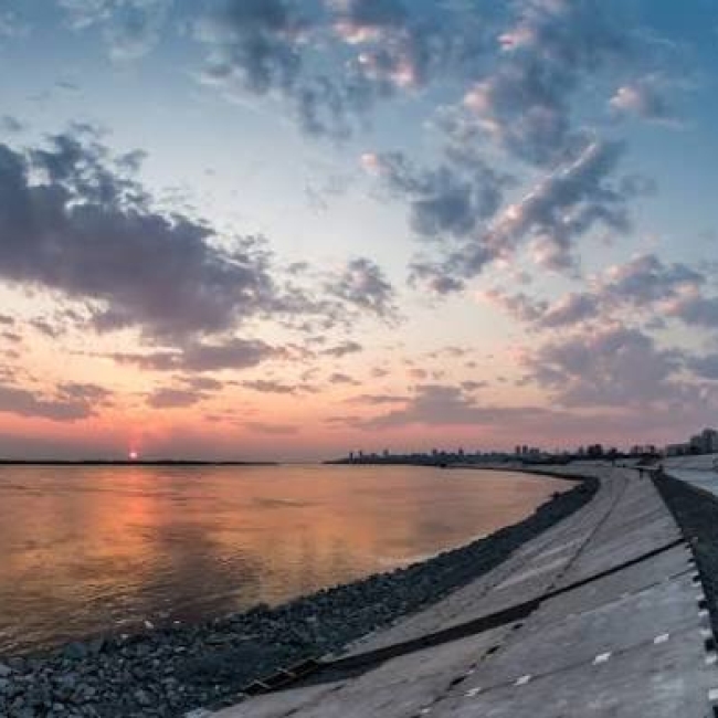 Фотография Дамба вдоль реки Амур  | Владимир Алексеевич  Ефимов