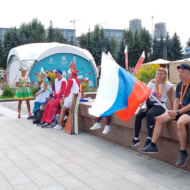 Фотография Русский флаг на Поклонной горе | Владимир Васильевич Григоренко